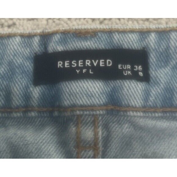 Reserved Brand Denim Women’s Distressed Skirt Size US Small (4) - Picture 8 of 12